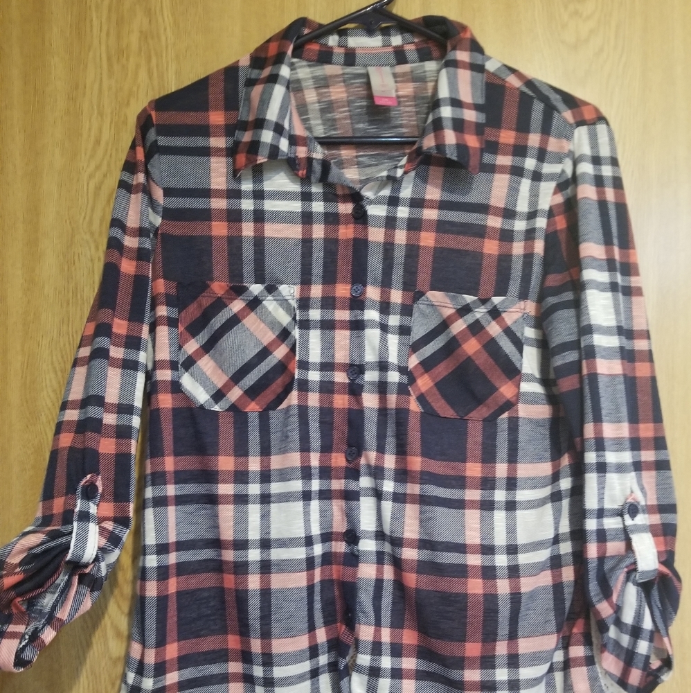 Plaid Button Up